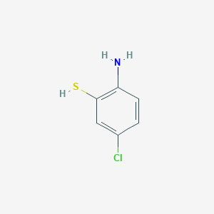molecular formula C6H6ClNS B1271911 2-氨基-5-氯硫酚 CAS No. 23474-98-8