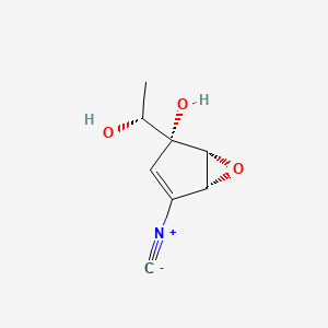 molecular formula C8H9NO3 B12719229 Isonitrin B CAS No. 83058-95-1