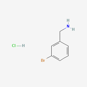 molecular formula C7H9BrClN B1271924 3-Bromobenzylamine hydrochloride CAS No. 39959-54-1