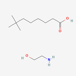 molecular formula C12H27NO3 B12719249 Einecs 282-229-8 CAS No. 84145-06-2
