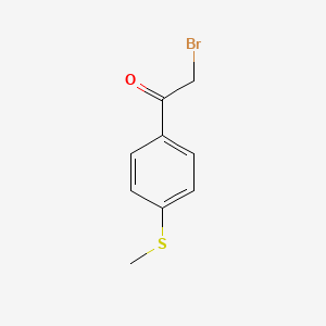 molecular formula C9H9BrOS B1271932 2-Bromo-1-(4-methylsulfanylphenyl)ethanone CAS No. 42445-46-5