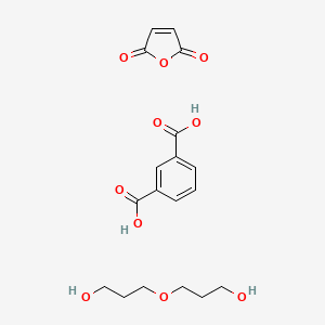 molecular formula C18H22O10 B12719394 Einecs 258-651-3 CAS No. 54649-97-7