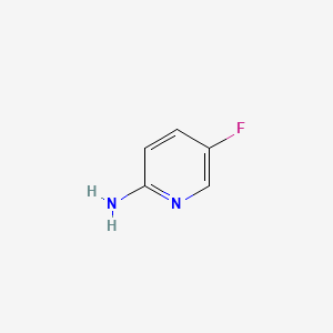 molecular formula C5H5FN2 B1271945 2-Amino-5-fluoropyridine CAS No. 21717-96-4