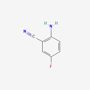 molecular formula C7H5FN2 B1271947 2-氨基-5-氟苯甲腈 CAS No. 61272-77-3