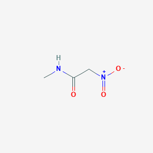 molecular formula C3H6N2O3 B127195 N-甲基硝基乙酰胺 CAS No. 72078-82-1