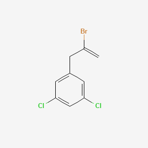 molecular formula C9H7BrCl2 B1271964 2-Bromo-3-(3,5-dichlorophenyl)-1-propene CAS No. 842140-33-4