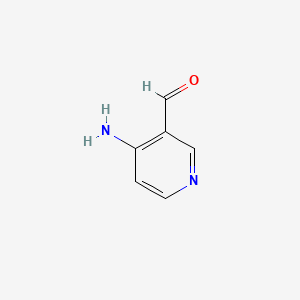 molecular formula C6H6N2O B1271976 4-Aminonicotinaldehyde CAS No. 42373-30-8