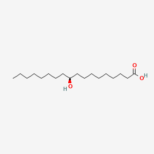 molecular formula C18H36O3 B12719851 10-Hydroxystearic acid, (10S)- CAS No. 67042-09-5