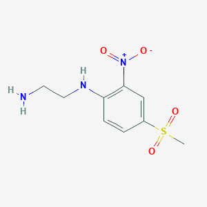 N-(2-Aminoethyl)-N-[4-(methylsulfonyl)-2-nitrophenyl]amine
