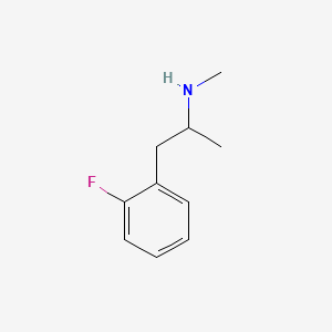 molecular formula C10H14FN B12719950 2-Fluoromethamphetamine CAS No. 1017176-48-5