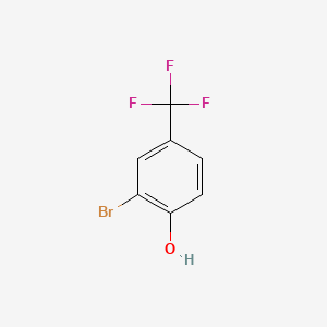 molecular formula C7H4BrF3O B1271998 2-溴-4-(三氟甲基)苯酚 CAS No. 81107-97-3