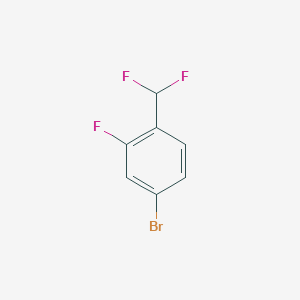 4-Bromo-1-(difluoromethyl)-2-fluorobenzene