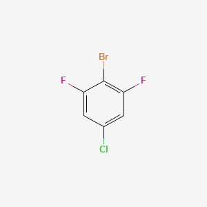 molecular formula C6H2BrClF2 B1272002 2-Bromo-5-chloro-1,3-difluorobenzene CAS No. 883546-16-5