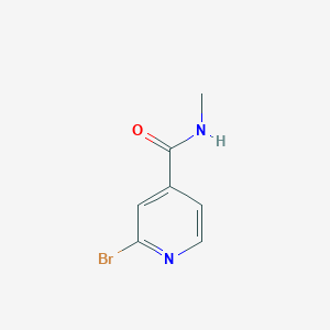 molecular formula C7H7BrN2O B1272030 2-Bromo-N-methylisonicotinamide CAS No. 337536-01-3