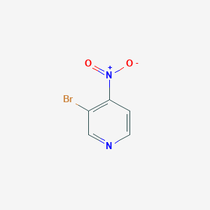 molecular formula C5H3BrN2O2 B1272033 3-溴-4-硝基吡啶 CAS No. 89364-04-5