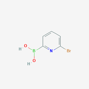 molecular formula C5H5BBrNO2 B1272034 6-Bromopyridine-2-boronic acid CAS No. 440680-34-2