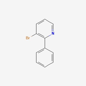 molecular formula C11H8BrN B1272035 3-溴-2-苯基吡啶 CAS No. 91182-50-2