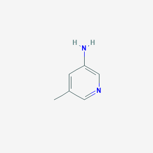 molecular formula C6H8N2 B1272045 3-Amino-5-methylpyridine CAS No. 3430-19-1