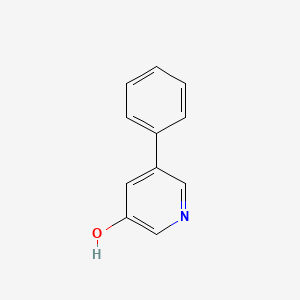 molecular formula C11H9NO B1272047 3-羟基-5-苯基吡啶 CAS No. 31676-55-8