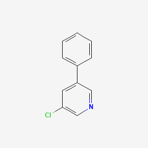 molecular formula C11H8ClN B1272048 3-Chloro-5-phenylpyridine CAS No. 292068-12-3