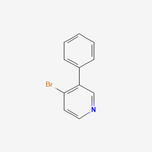 molecular formula C11H8BrN B1272053 4-Bromo-3-phenylpyridine CAS No. 440112-20-9