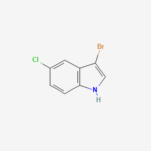 molecular formula C8H5BrClN B1272055 3-bromo-5-chloro-1H-indole CAS No. 85092-82-6