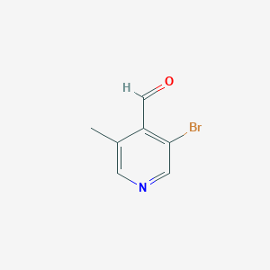 molecular formula C7H6BrNO B1272056 3-Bromo-5-methylpyridine-4-carboxaldehyde CAS No. 203569-15-7