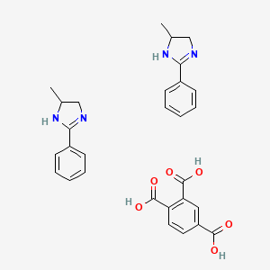 molecular formula C29H30N4O6 B12720812 Einecs 281-755-5 CAS No. 84029-84-5