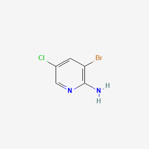 molecular formula C5H4BrClN2 B1272082 2-Amino-3-bromo-5-chloropyridine CAS No. 26163-03-1