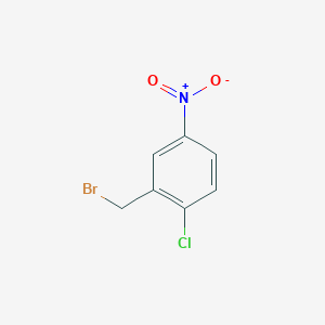 molecular formula C7H5BrClNO2 B1272087 2-(Bromomethyl)-1-chloro-4-nitrobenzene CAS No. 52427-01-7