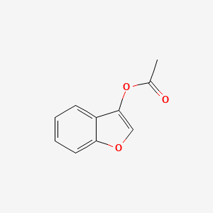 molecular formula C10H8O3 B1272115 3-Acetoxybenzofuran CAS No. 93680-80-9