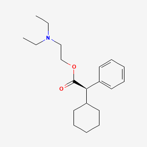 molecular formula C20H31NO2 B12721349 Drofenine, (R)- CAS No. 248939-84-6