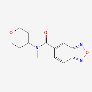 molecular formula C13H15N3O3 B12721410 CX1739 CAS No. 1086377-48-1