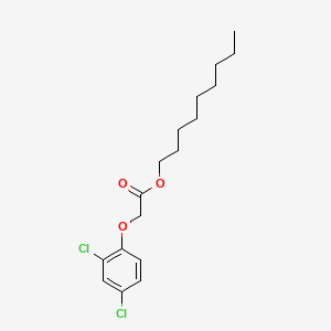 molecular formula C17H24Cl2O3 B12721431 Nonyl (2,4-dichlorophenoxy)acetate CAS No. 55617-55-5