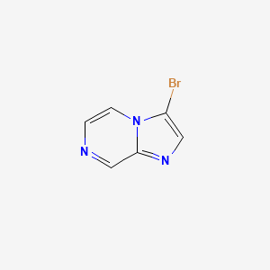 molecular formula C6H4BrN3 B1272155 3-Bromoimidazo[1,2-a]pyrazine CAS No. 57948-41-1