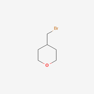 molecular formula C6H11BrO B1272162 4-(Bromomethyl)tetrahydropyran CAS No. 125552-89-8