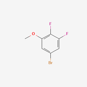 molecular formula C7H5BrF2O B1272163 5-溴-2,3-二氟苯醚 CAS No. 261762-35-0