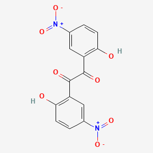 molecular formula C14H8N2O8 B12721644 5,5'-Dinitrosalicil CAS No. 528-10-9