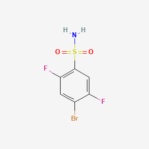 molecular formula C6H4BrF2NO2S B1272165 4-Bromo-2,5-difluorobenzenesulfonamide CAS No. 214209-98-0