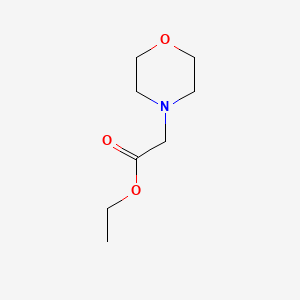 molecular formula C8H15NO3 B1272174 2-吗啉乙酸乙酯 CAS No. 3235-82-3