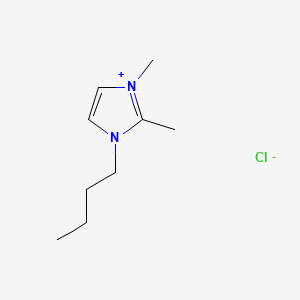 molecular formula C9H17ClN2 B1272175 1-丁基-2,3-二甲基咪唑鎓氯化物 CAS No. 98892-75-2