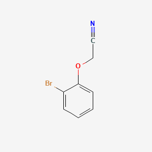 molecular formula C8H6BrNO B1272177 2-(2-溴苯氧基)乙腈 CAS No. 90004-90-3