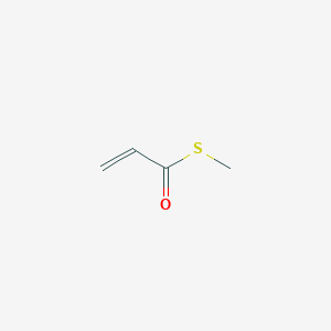 molecular formula C4H6OS B12721796 S-Methyl thioacrylate CAS No. 5883-16-9