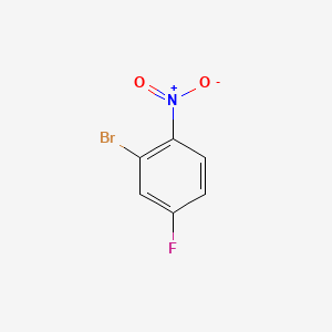molecular formula C6H3BrFNO2 B1272181 2-Bromo-4-fluoro-1-nitrobenzene CAS No. 700-36-7