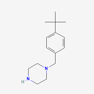 molecular formula C15H24N2 B1272187 1-(4-tert-Butylbenzyl)piperazine CAS No. 956-61-6