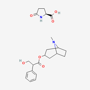 molecular formula C22H30N2O6 B12721937 Einecs 299-157-8 CAS No. 93857-25-1