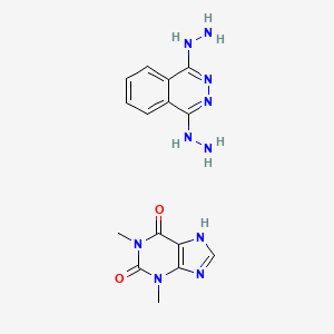 molecular formula C15H18N10O2 B12721956 Einecs 283-776-5 CAS No. 84712-84-5