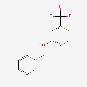 molecular formula C14H11F3O B1272215 3-Benzyloxybenzotrifluoride CAS No. 70097-64-2