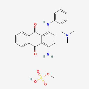 molecular formula C24H25N3O6S B12722175 Einecs 286-661-8 CAS No. 85305-24-4