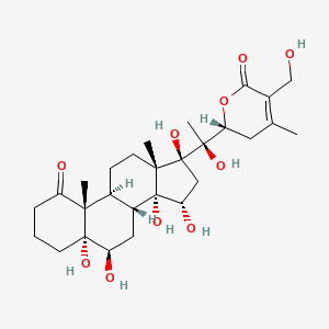 molecular formula C28H42O10 B12722195 Coagulin S CAS No. 619308-23-5